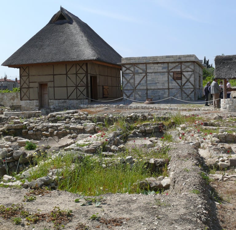 The ancient city of Klazomenai in Turkey, where olive oil was first produced in history