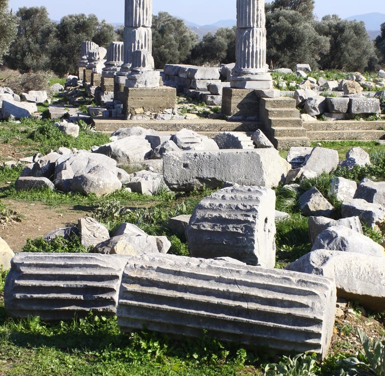 The ancient city of Teos