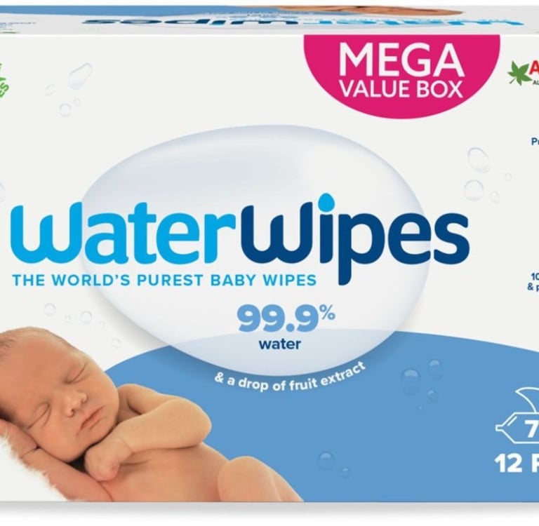 Verpakking WaterWipes plasticvrije billendoekjes