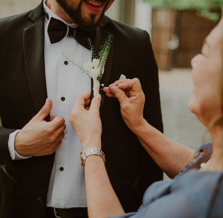 boutonniere  monterrey diseño floral Amor de Flores