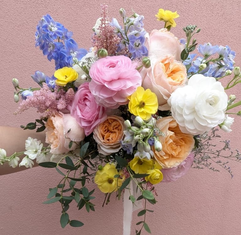 ramo de novia  monterrey diseño floral Amor de Flores