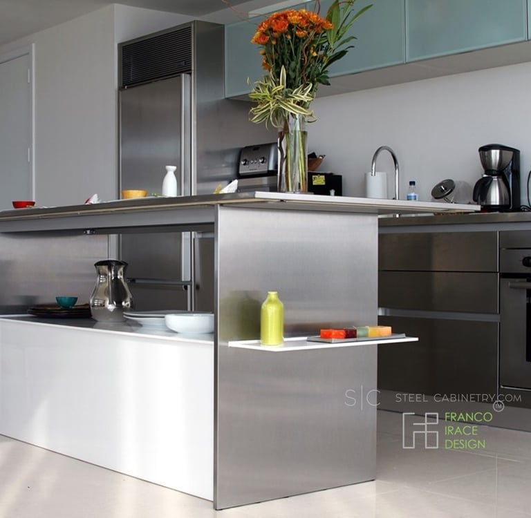 Stainless Steel Island Kitchen