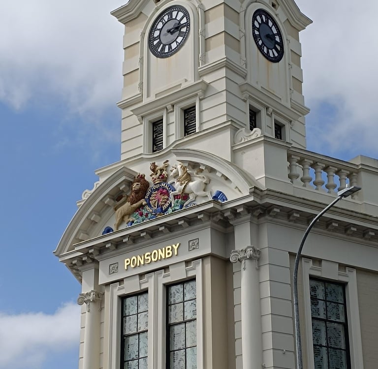 edificio en el barrio ponsonby de auckland, nueva zelanda