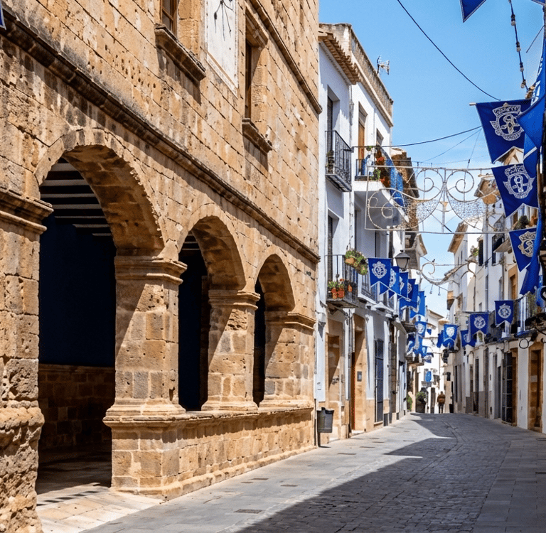 Arquitectura del Casco Antiguo de Benissa - Centro histórico y propiedades con encanto en Benissa