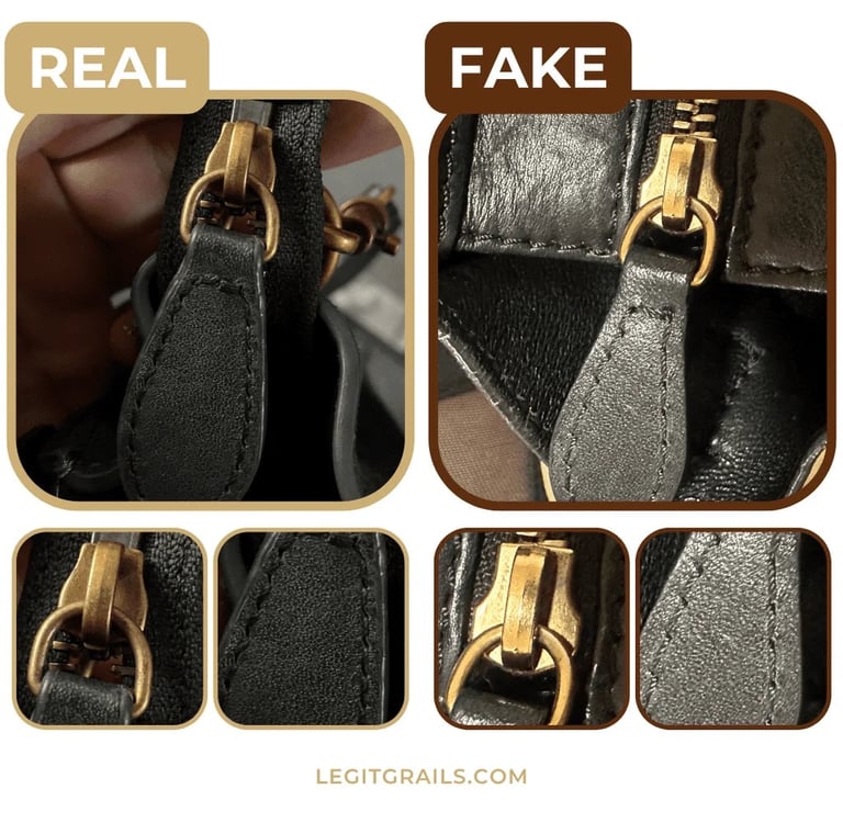 designer laukun ompelujälki