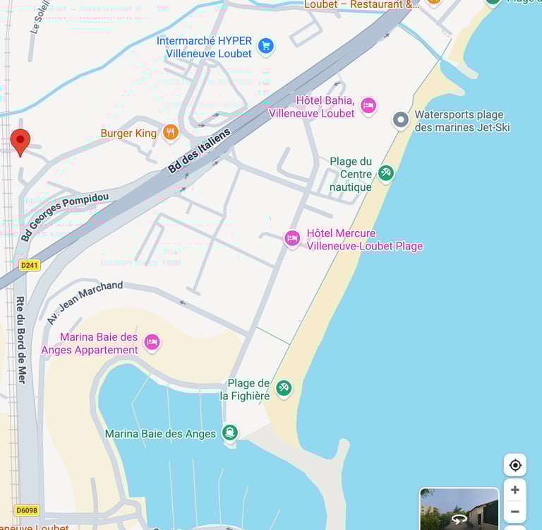 Carte proche du logement 