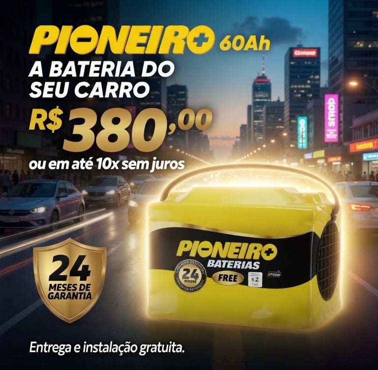 promoção pioneiro 60ah