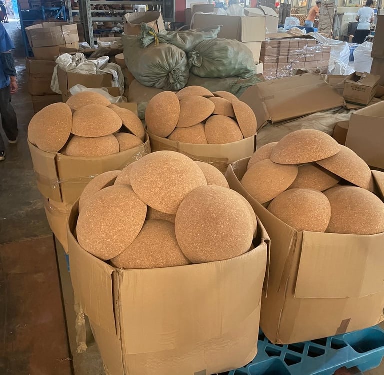 compressed cork product manufacturing China