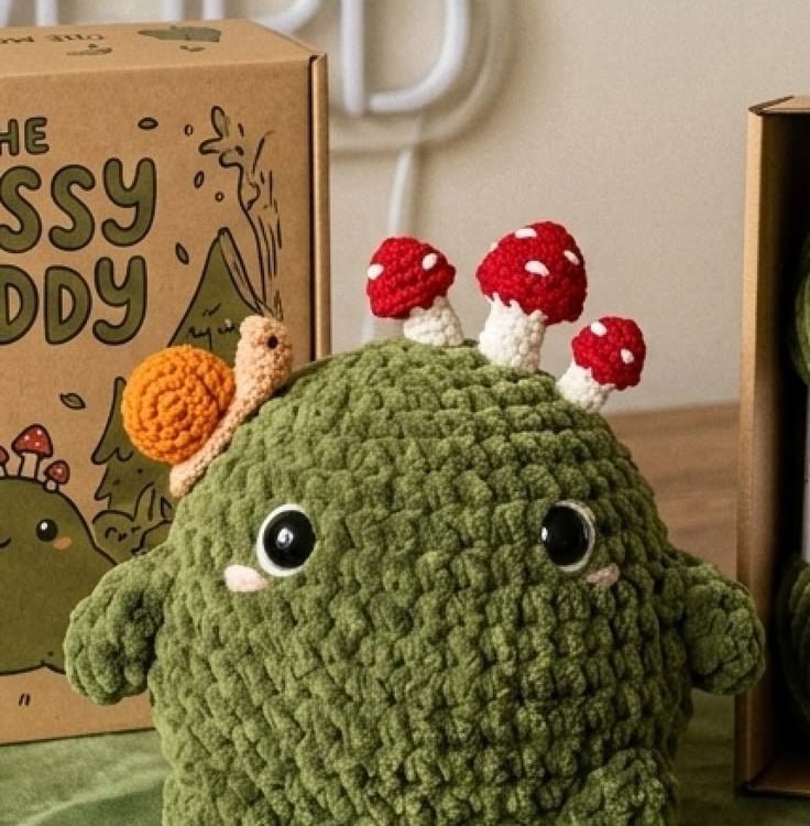 Espíritu del bosque tejido a crochet