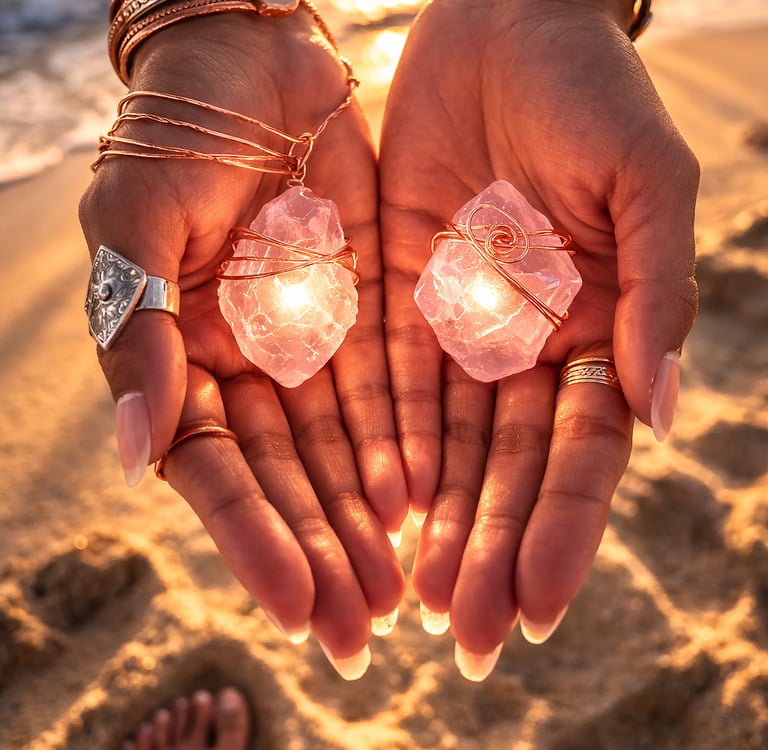 Egyptian Hippie Healing Hands