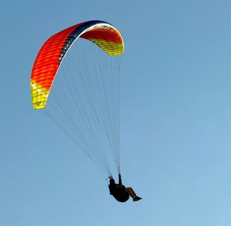 hobbyGT Orange acro paraglider