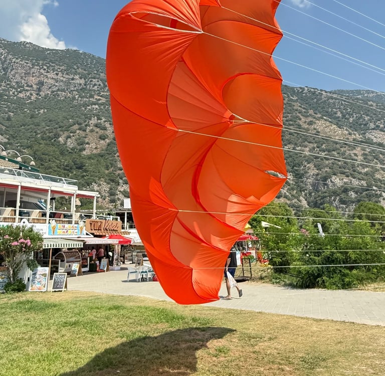 KARE square paragliding reserve parachute