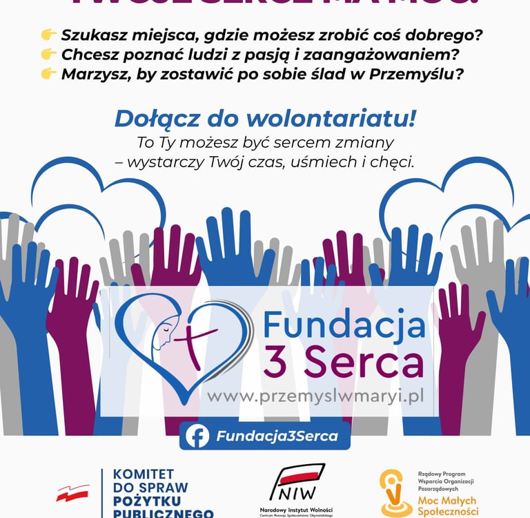 Fundacja 3 Serca Wolontariat