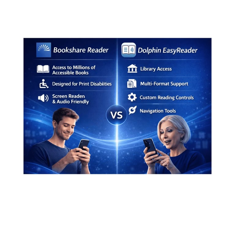 BookShare Reader VS. Dolphin EasyREader