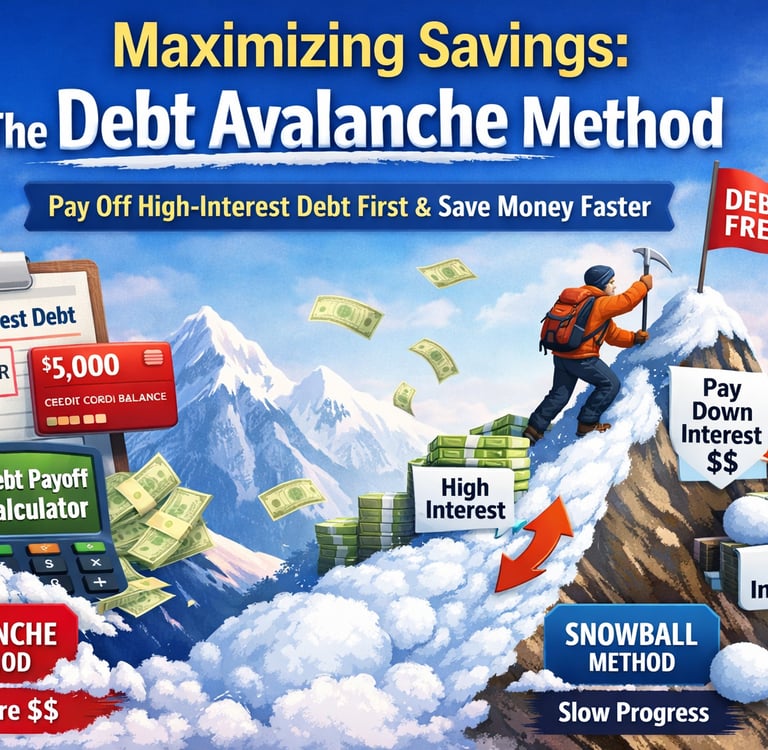 Maximizing Savings Understanding the Debt Avalanche Method_cleareveryday.com