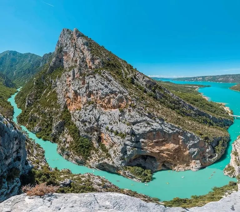 Les gorges du Verdon à proximité du gîte Chez Dom & Albert 
