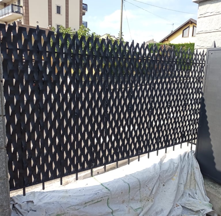 Recinzione in ferro Valsusa