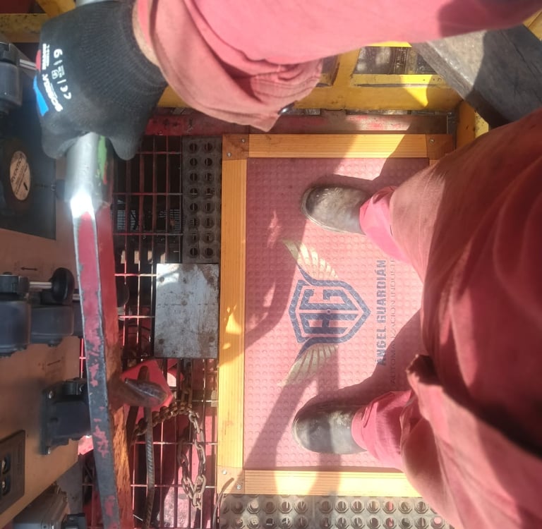 zona malacate workover detección operador y seguridad