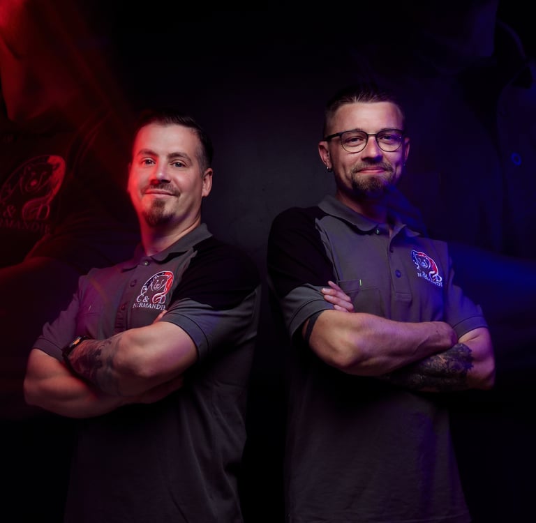 Portrait dirigeant entreprise dans l'Eure à Gisors par Aurore photographe professionnelle