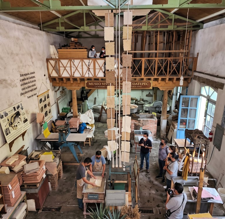 museo vivo del papel coatepec veracruz