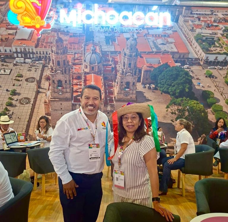 Directora general de DCO Experiencia creando alianzas con la secretaría de turismo de Michoacán