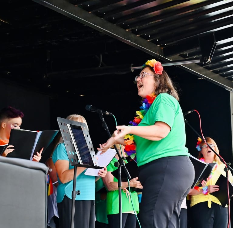 Raise Your Voice Hebburn at Hebburn Pride 2025