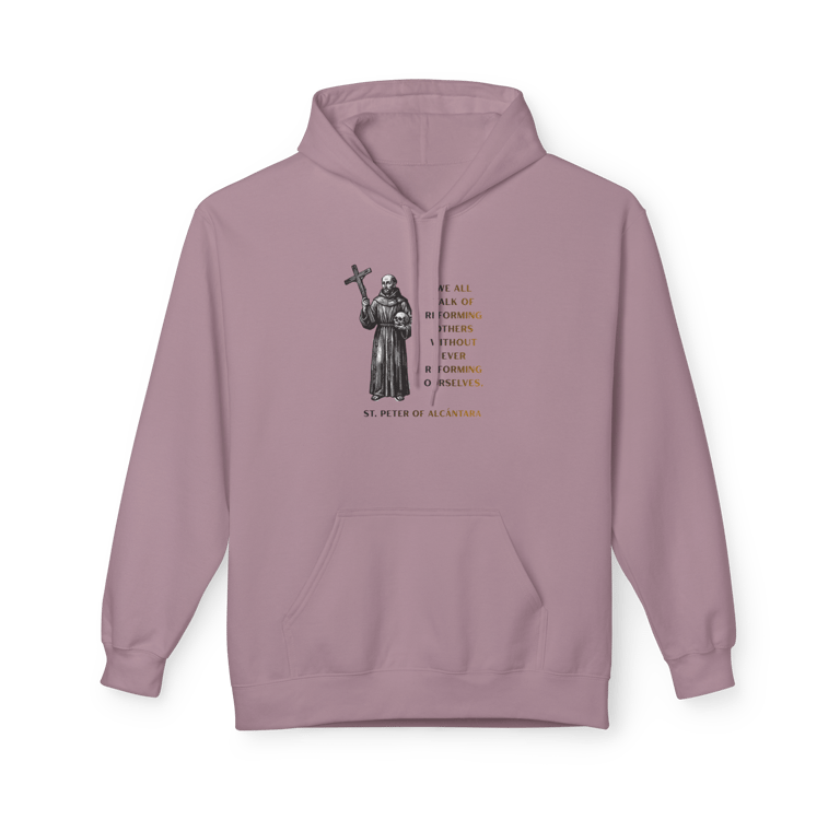 Softstyle Hoodie. We talk of reforming others without ever reforming ourselves.