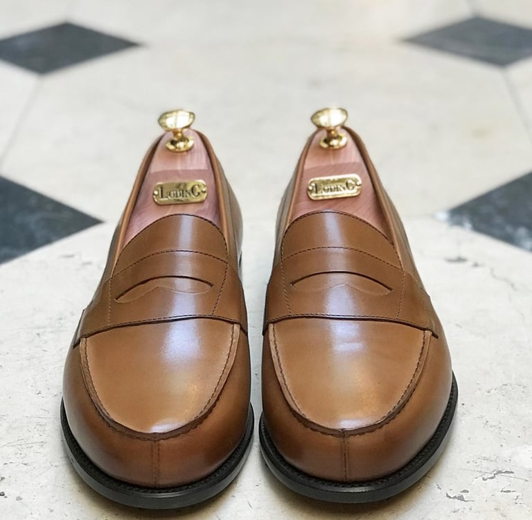 mocassin classique homme goodyear gold