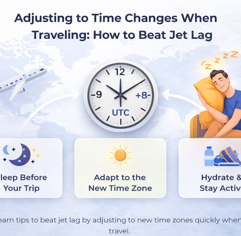 Adjusting to Time Changes When Traveling How to Beat Jet Lag_timenowonline.com