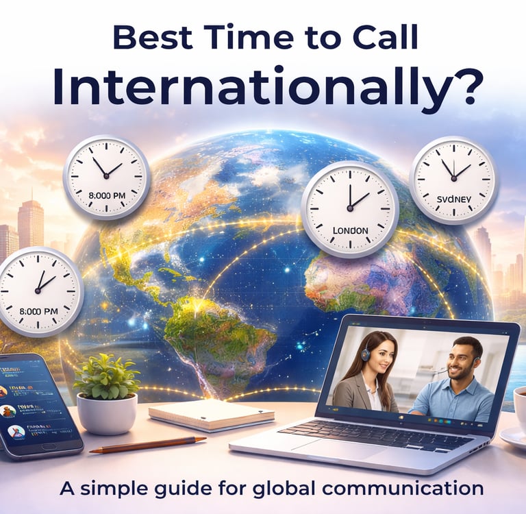 Best Time to Call Internationally_timeoneonline