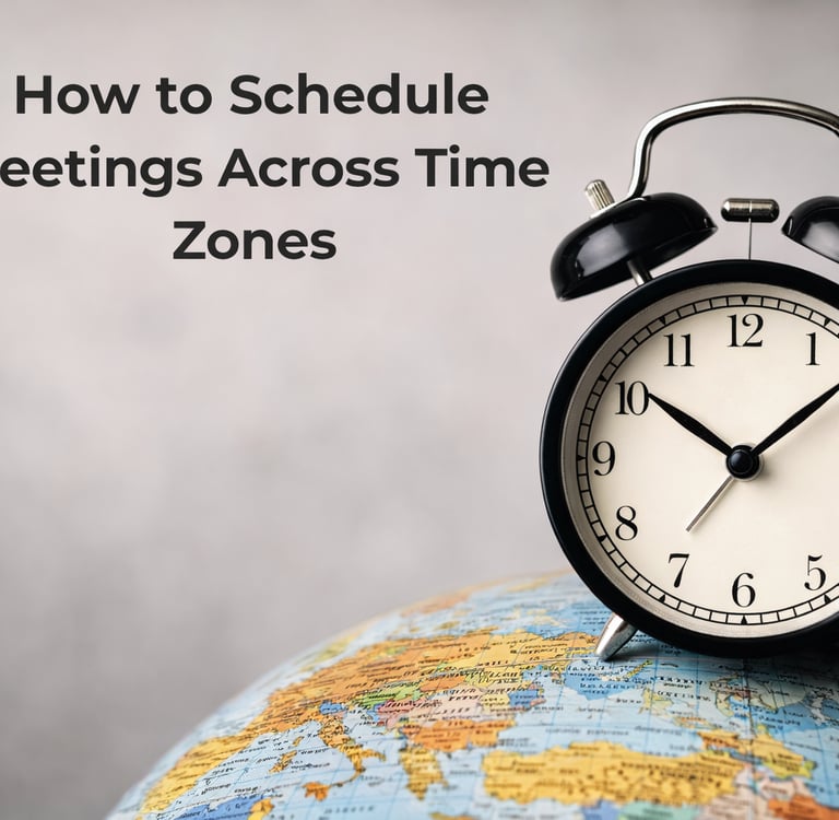 How to Schedule Meetings Across Time Zones (Without the Confusion)_timenowonline