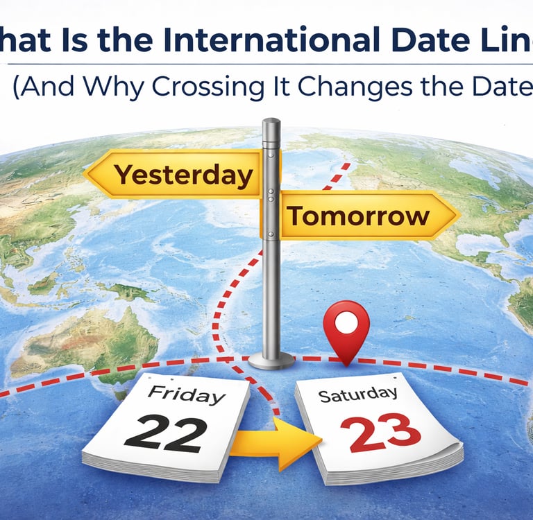 What Is the International Date Line_timenowonline.com