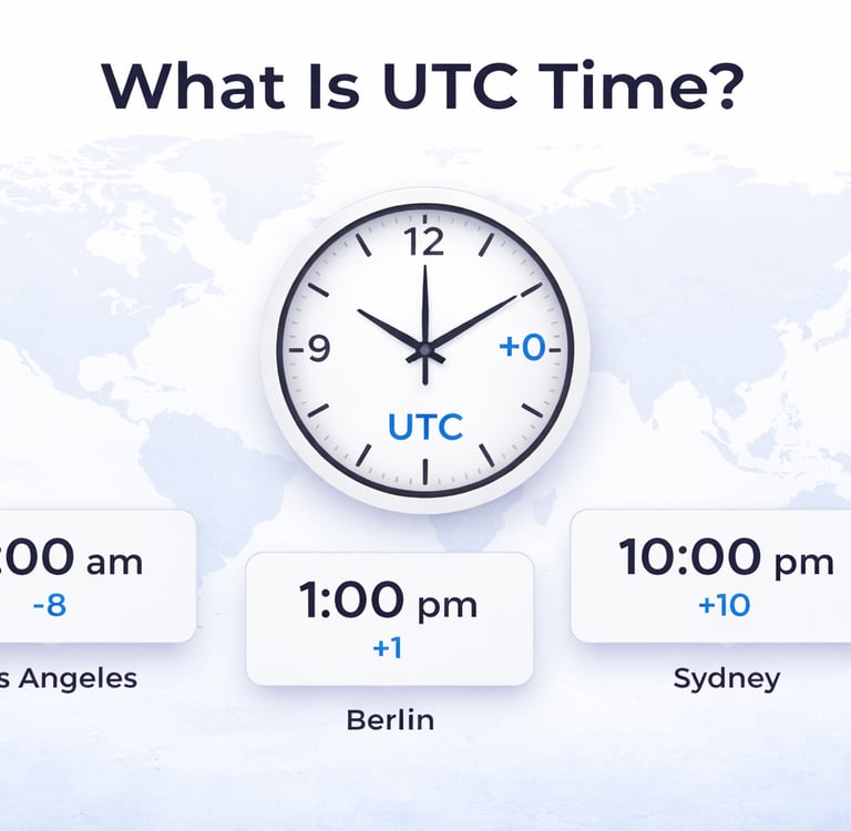 What Is UTC Time A Simple Guide to the World’s Time Standard_timenowonline.com