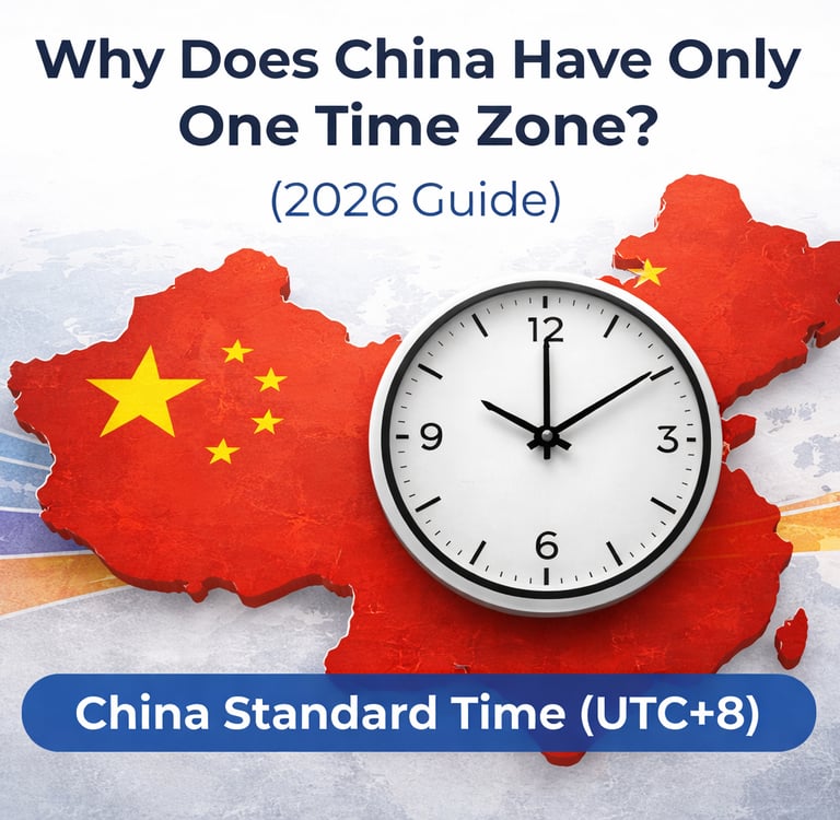 Why Does China Have Only One Time Zone (2026 Guide)_timenowonline.com