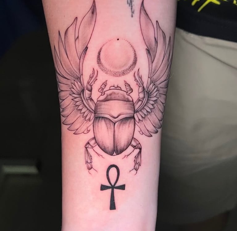 3D water drop tattoo on wrist — Hurghada Tattoo Studio