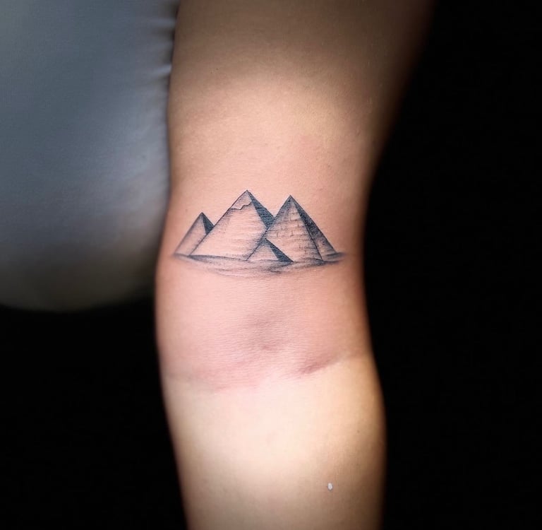 Arabic calligraphy tattoo on inner forearm — Hurghada Tattoo Studio