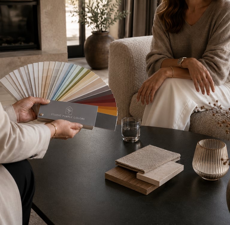 Na het kleurconsult heb je duidelijkheid over de juiste kleurkeuze voor jouw interieur. .