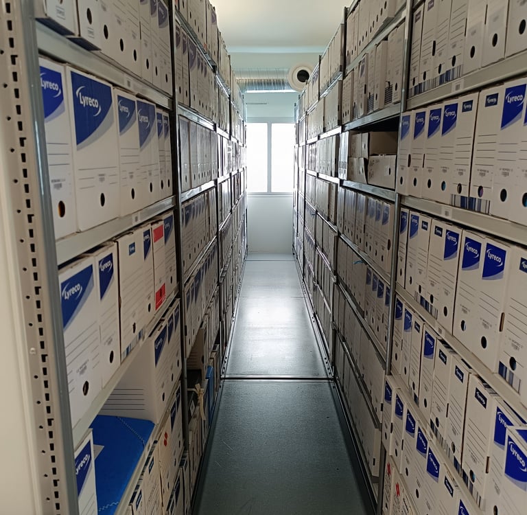 Photo magasin d'archives