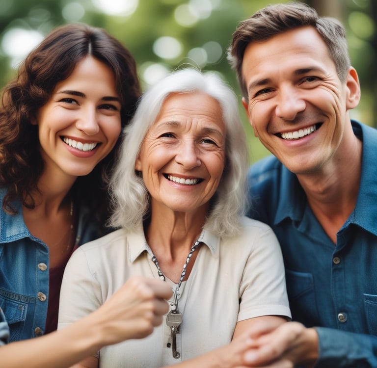 photo of white staircase