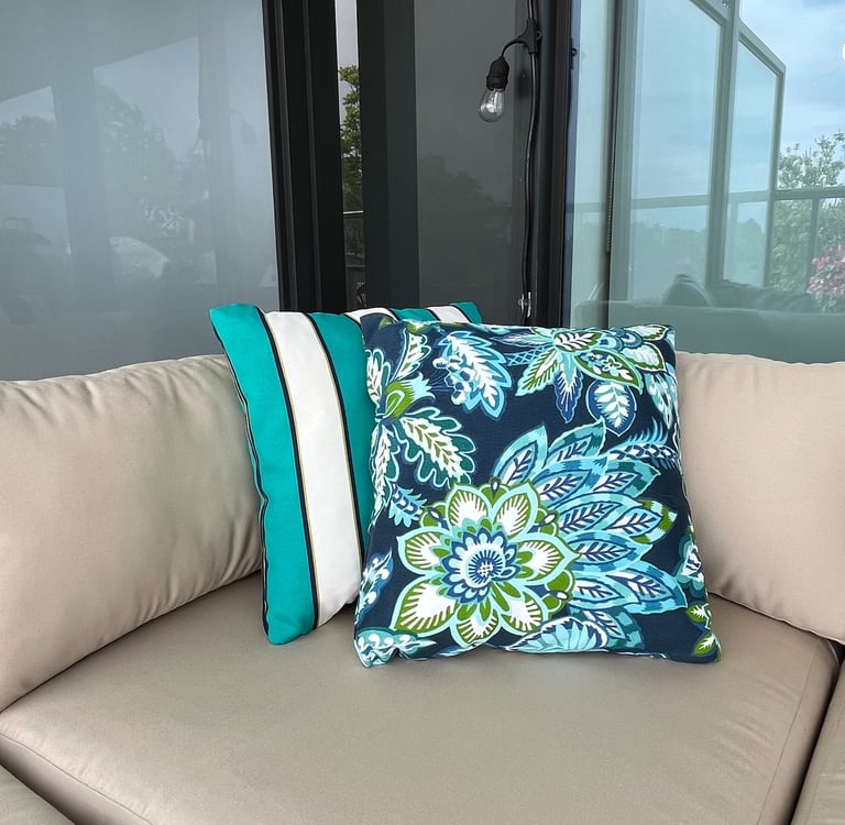 custom back cushions and pillows made in Toronto
