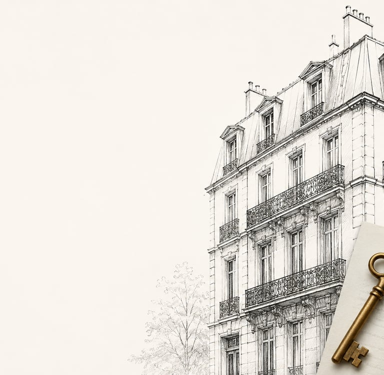 Poland short-term rental rules 2026: Warsaw apartment keys and documents illustrating the CWTON