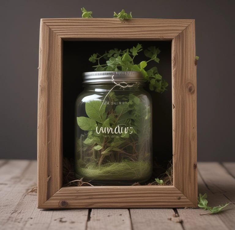 A close-up of a handwoven basket with natural fibers, showcasing its intricate texture and earthy tones.