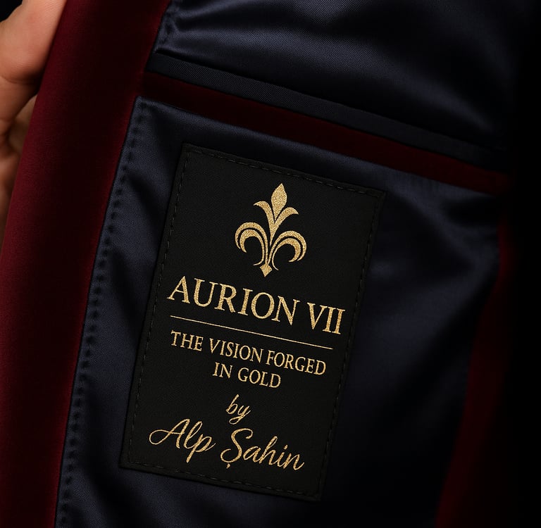 Aurion VII the vision forged in gold by alp şahin