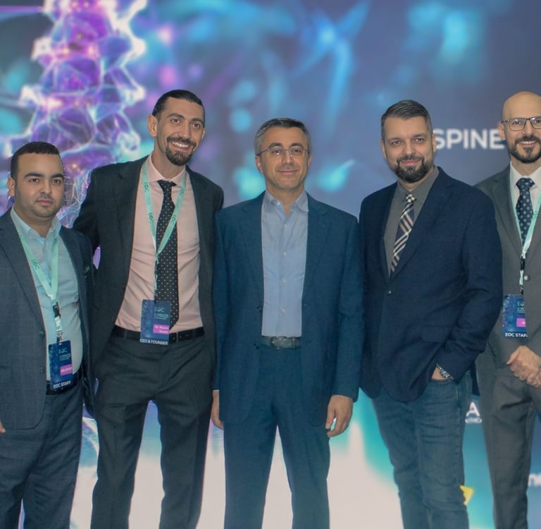 Bone Care, the Gold sponser of the 4th Annual EOC Spine and Trainig Conference 2025 at Khalifa Unive