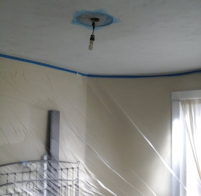 ceiling repairs and texture removal
