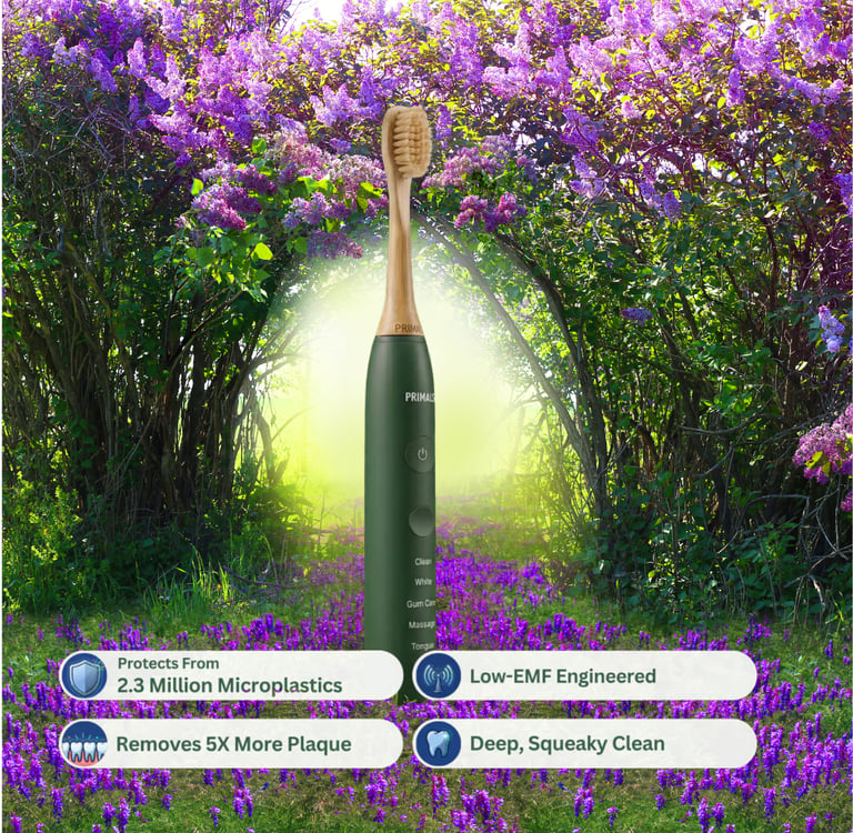 Primals Boar Bristle Electric Toothbrush