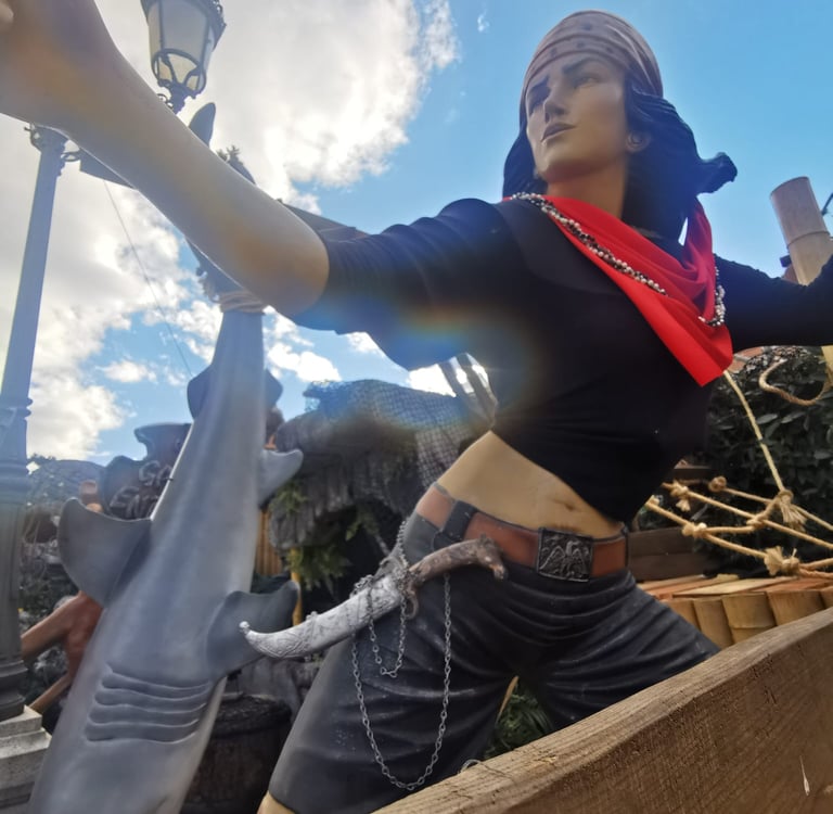 alquiler pirata tamaño real