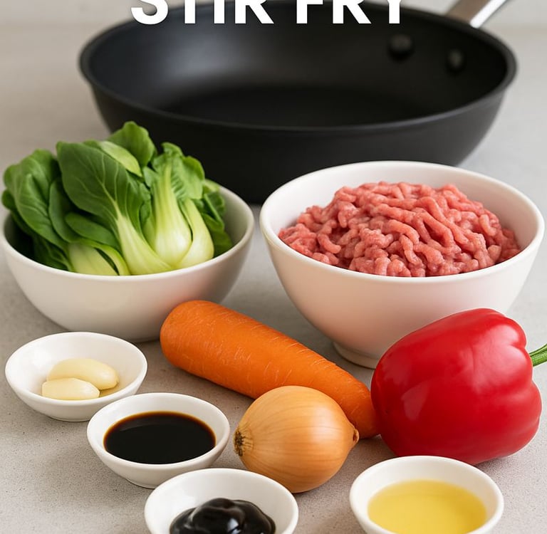 easy mince stir fry