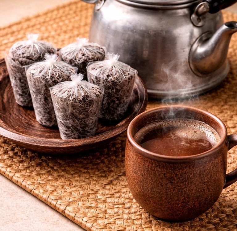 Koko samoa silver teapot