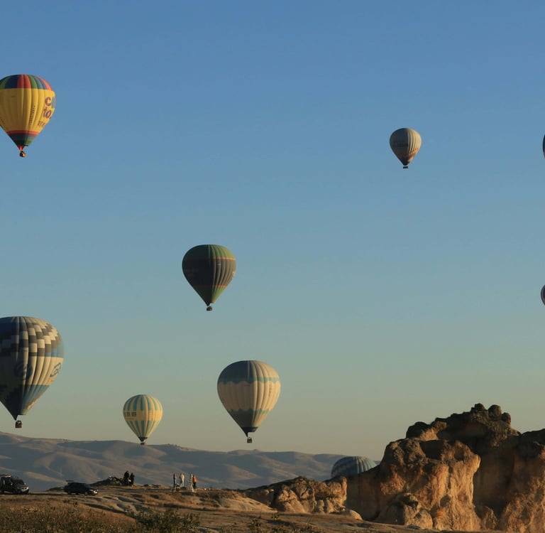 survol montgolfieres turquie